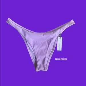 Vitamin A California High Leg Swim Bottom Women Color Slet Size 12/XL